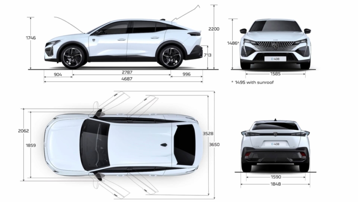 PEUGEOT_E408_SUV_COUPÉ_PRIVAS_ARDÈCHE_DIMENSIONS